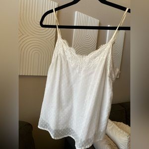 Lace tank top